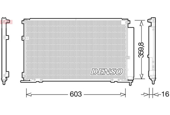 Airco condensor DCN50047