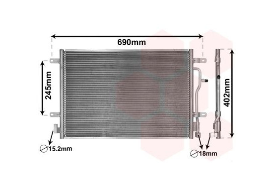 AIRCO CONDENSOR vanaf '03 03005199 International Radiators