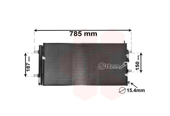 AIRCOCONDENSOR 03005353 International Radiators