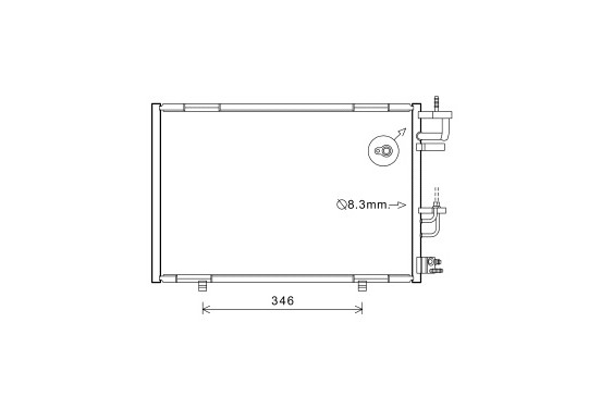 AIRCOCONDENSOR 18005490 International Radiators Plus