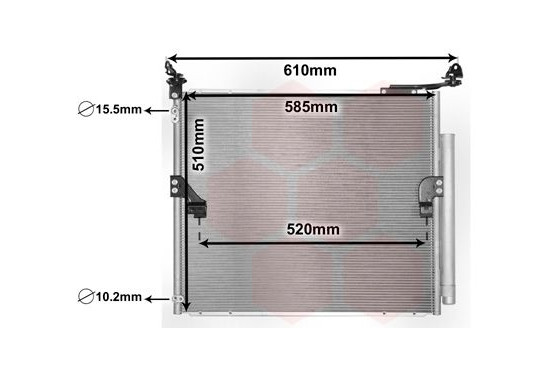 AIRCOCONDENSOR 53005677 International Radiators