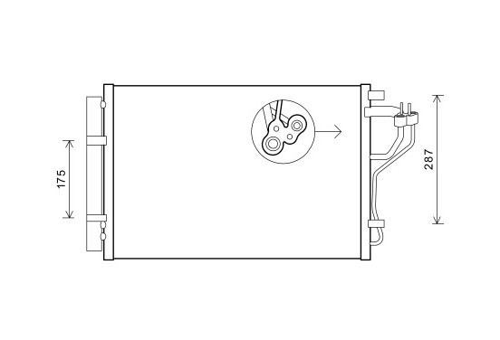 AIRCOCONDENSOR 82005308 International Radiators Plus