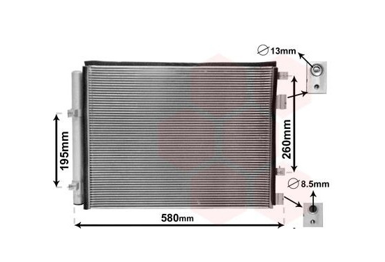 AIRCOCONDENSOR 82005396 International Radiators