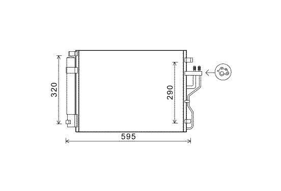 AIRCOCONDENSOR 83005151 International Radiators