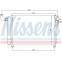 Condensator, airconditioning 940003 Nissens, voorbeeld 6