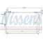 Condensator, airconditioning 940143 Nissens, voorbeeld 3