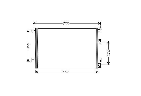 CONDENSOR 9-3/SPORT 19CDTi 04- 47005060 International Radiators