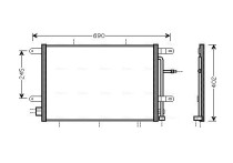 Condensor, airconditioning