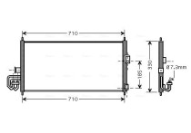 Condensor, airconditioning