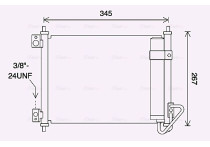 Condensor, airconditioning