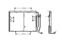 Condensor, airconditioning