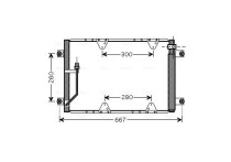 Condensor, airconditioning