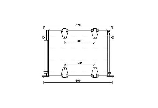 Condensor, airconditioning SZ5135D Ava Quality Cooling