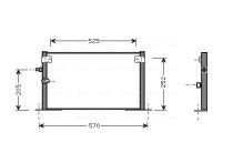 Condensor, airconditioning