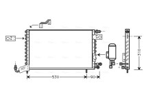 Condensor, airconditioning