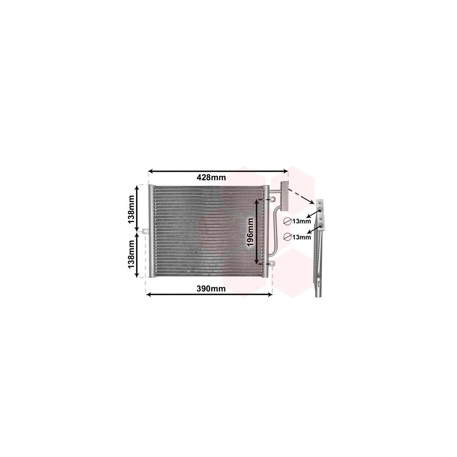 Ard Radiator CONDENSOR ARD 74005038Y International Radiators voor o.a. CITROEN ...