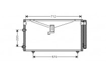 CONDENSOR AVENSIS VERSO ALL 01-