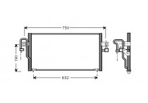 CONDENSOR COND ALMERA1/200SX 94-97