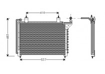 CONDENSOR Condensor Jaguar XJ6  92-