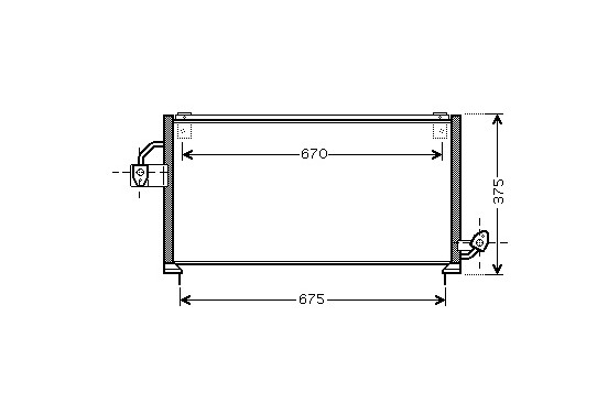 CONDENSOR FORESTER ALL 98-99 51005063 International Radiators