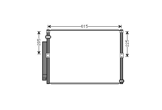 CONDENSOR Landcruiser 3.0 D4-deurs  09/0 53005640 International Radiators