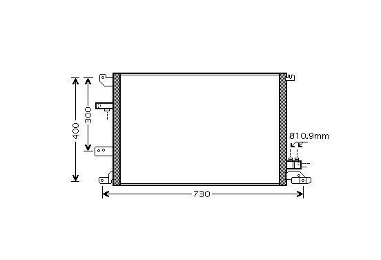 CONDENSOR S60/S80/S/V/S70 WO TURBO 59005138 International Radiators