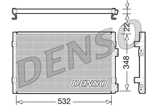 Airco condensor DCN06002