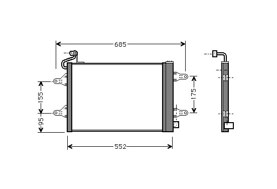 CONDENSOR ARD 76005007X International Radiators