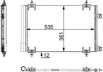 Condensor, airconditioning