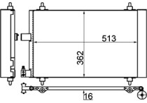 Condensor, airconditioning