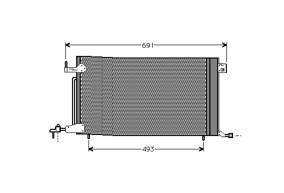 AIRCO CONDENSOR BENZINE 40005186 International Radiators Plus