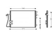 CONDENSOR DACIA LOGAN 14/16 MT 04-