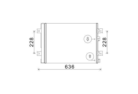 CONDENSOR DACIA DUSTER/LOGAN/SANDER 43005467 International Radiators