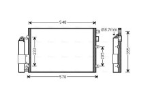 Condensor, airconditioning