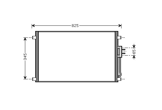 CONDENSOR VOYAGER NT DIES 01- MT/AT 07005079 International Radiators