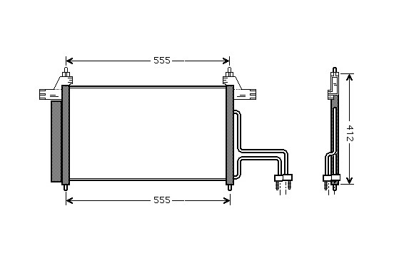 AIRCO CONDENSOR 17005253 International Radiators