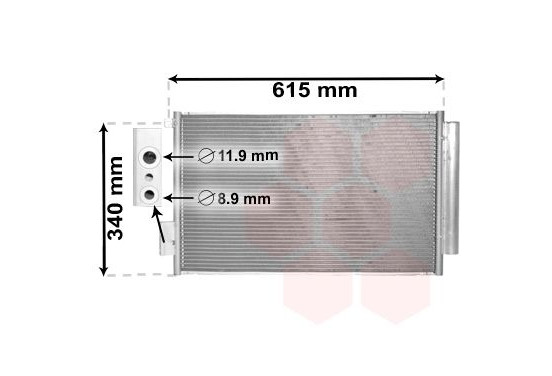 AIRCOCONDENSOR 17005412 International Radiators