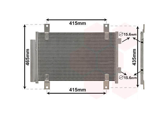 AIRCO CONDENSOR vanaf '04 17005351 International Radiators