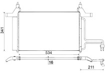 Condensor, airconditioning