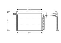 Condensor, airconditioning