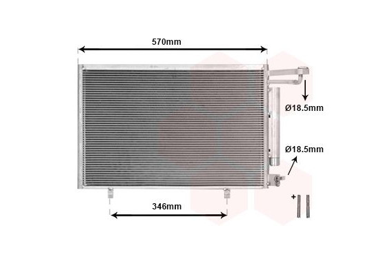 CONDENSOR MET DROGER 18005615 International Radiators Plus