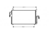 CONDENSOR I  FORD ESCORT 86-8/90