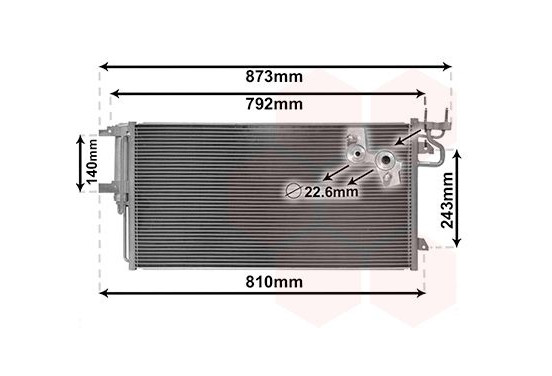 CONDENSOR MET DROGER 18005617 International Radiators