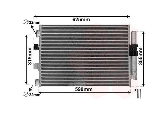 CONDENSOR MET DROGER 18015709 International Radiators