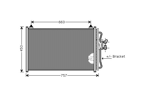 CONDENSOR TRIBUTE/MAVERICK ALL 00- 18005347 International Radiators