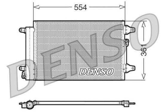Airco condensor DCN32015