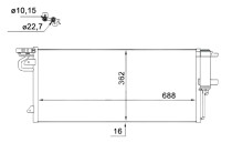 Condensor, airconditioning