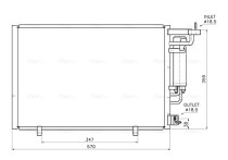 Condensor, airconditioning