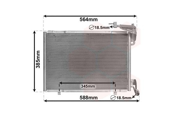 CONDENSOR MET DROGER 18015711 International Radiators