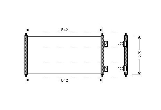 Condensor, airconditioning FD5303 Ava Quality Cooling